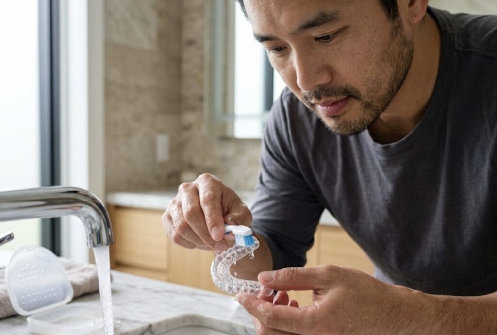 5. Cleaning Your Clear Retainer Supports Oral Health