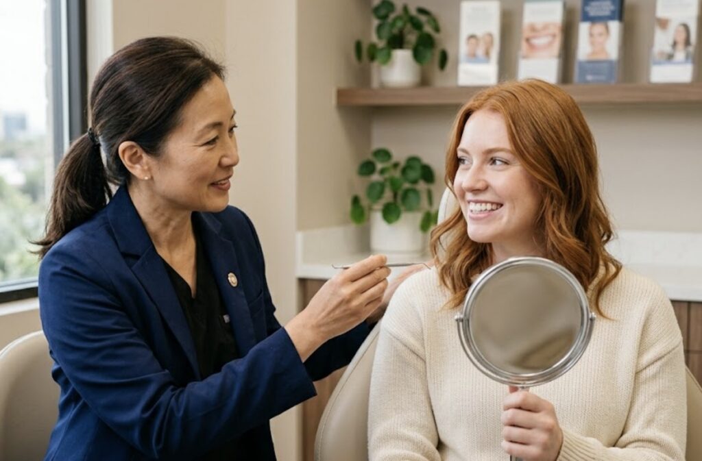 Benefit 1: A Straighter, More Balanced Smile
