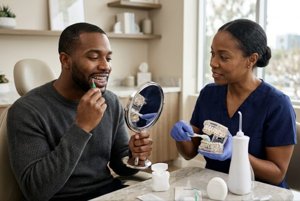 Benefit 2: Easier Brushing and Flossing