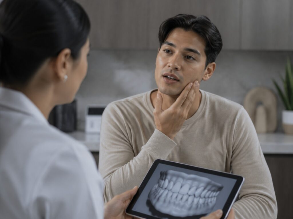 2. Your Jaw Feels Uncomfortable, or Your Bite Has Changed